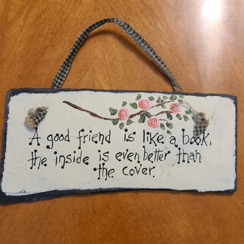 Painted Slate Wall Art